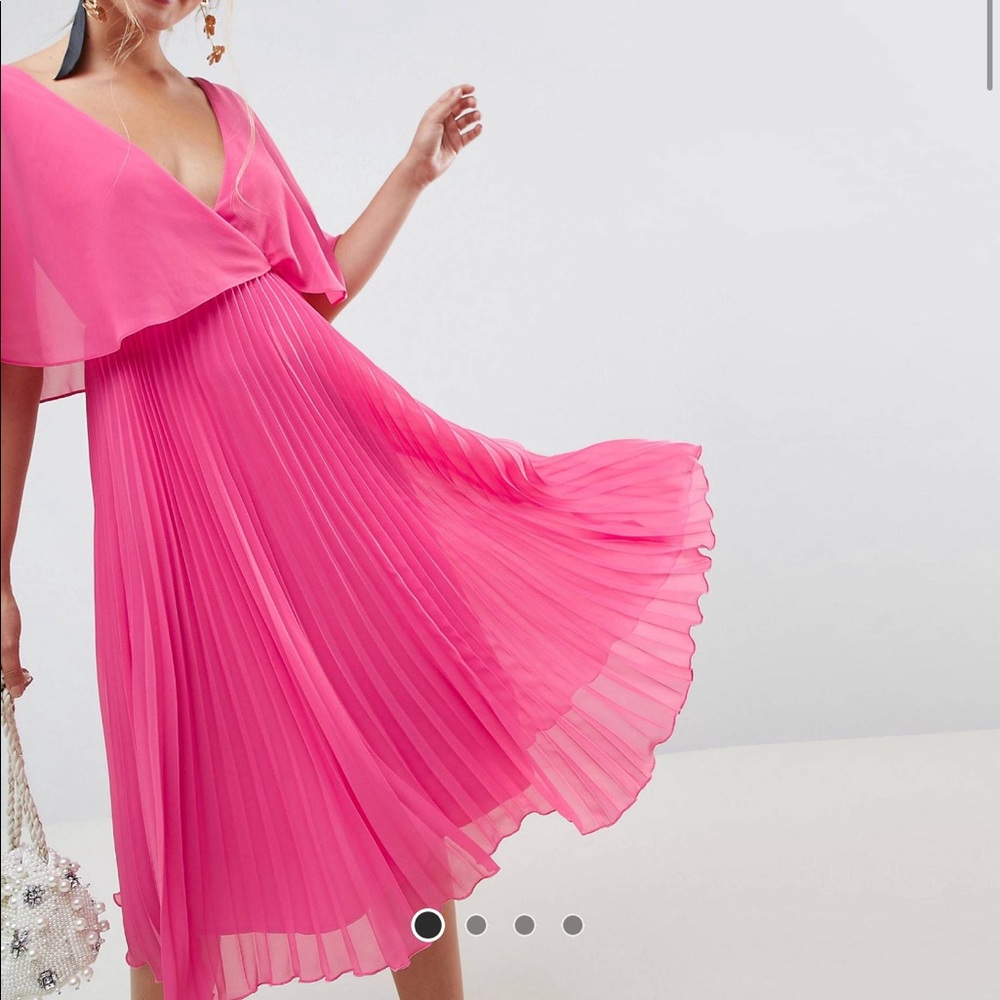 Pink Midi Dress